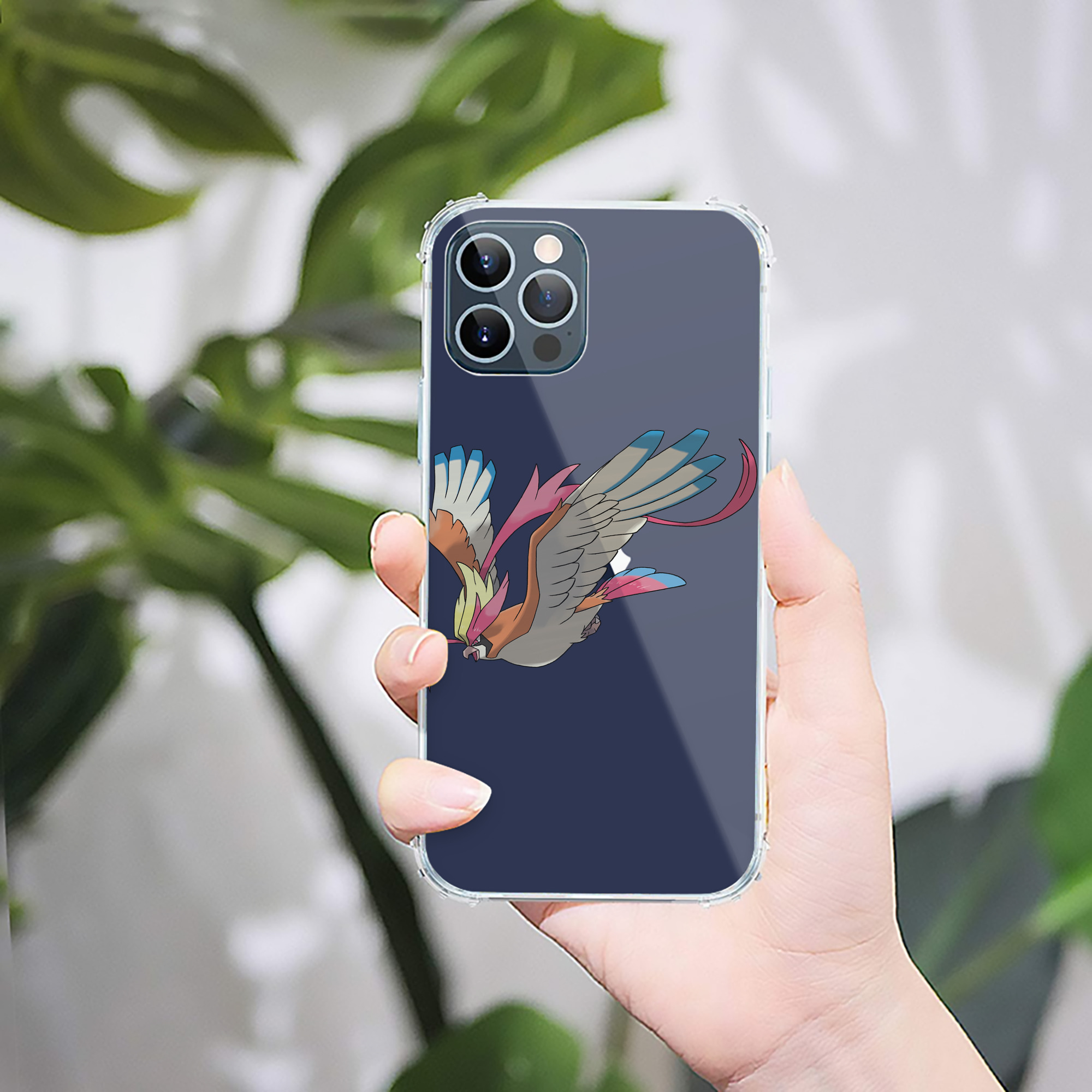 （画像用） ポケットモンスター Pokémon 【iPhone 12シリーズ対応】透明スマホケース（クリアソフトケース）